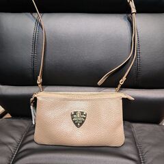 美品！ATAO アタオ ブーブー ポシェット グレージュ バッグとおまけの画像