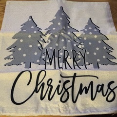 クッションカバー Xmas 4枚セット 新品未使用の画像