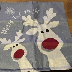クッションカバー Xmas 4枚セット 新品未使用の画像
