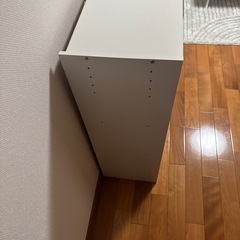 カラーボックス　ホワイト２個セットの画像