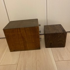 小引き出し 2個セット 古道具 アンティーク の画像