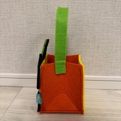 【新品未使用】ハロウィン 小物入れ ケース ポーチハロウィン 猫のフェルトの画像