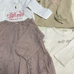 95サイズ　女の子秋冬服まとめ売りの画像