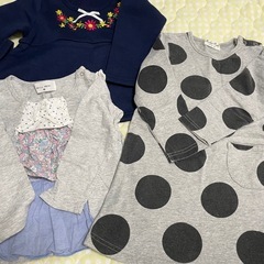 95サイズ　女の子秋冬服まとめ売りの画像