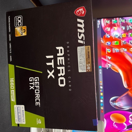 デスクトップパソコン MSI GeForce GTX1660sp