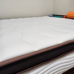 RASIK Mattress セミダブル ダブルポケットコイルマット | ベッドフレームは含まれませんレスの画像