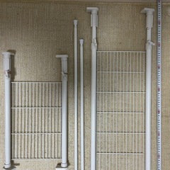 突っ張り棒　4点の画像