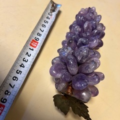 ブドウの置物　オブジェの画像