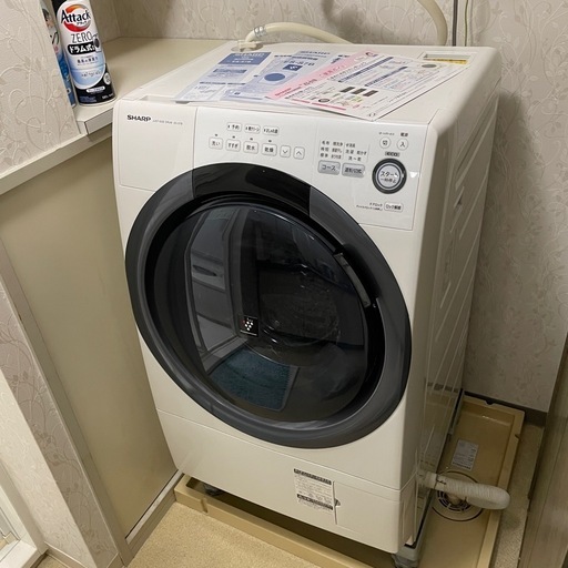 SHARP ドラム式洗濯乾燥機 ES-S7B
