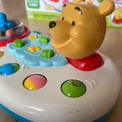 ディズニー　くまのプーさん どこでもゆびさき遊びミニ！　タカラトミーの画像