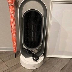 【早い者勝ち】電気ヒーター&フレーム&傘の画像