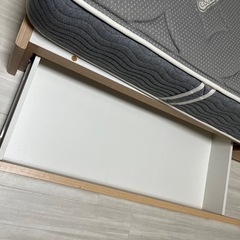 セミダブルベッド_マットレス付　　　の画像