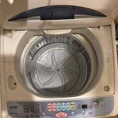 東芝製品の洗濯機お譲りしますの画像