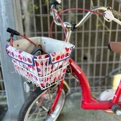 子供用自転車の画像