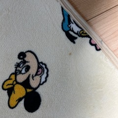 ミッキー 絨毯×2の画像