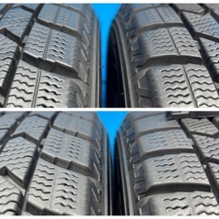 ☆SD24□ダンロップ ウインターマックス DL WINTER MAXX WM02 155/65R14 4本 2020年製造 点検清掃済の画像
