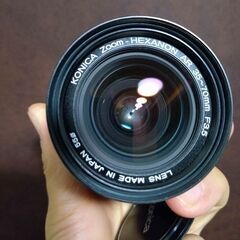 新品級　希少なf3.5 KONICA ZOOM HEXANON AR 35-70mm 3.5の画像