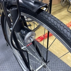 リユース品　軽快車　27インチ　ブラックの画像
