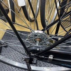 リユース品　軽快車　27インチ　ブラックの画像