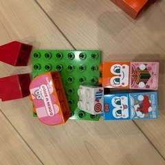 アンパンマンはじめてのブロックワゴン、SLマンとすうじ123！すうじブロックセットの画像