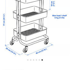 IKEA キッチンワゴンの画像