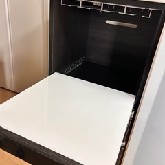 ニトリのキッチンカウンターの画像