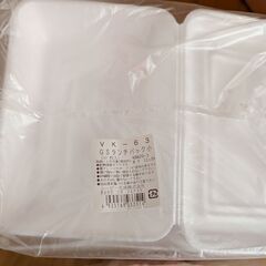 フードパック（中49枚・小74枚）発泡 シーピー化成  業務用 惣菜 容器 弁当容器 VK-62 VK-63の画像