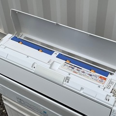 取付け可 ! !◇富士通 エアコン 10畳用 2017年 ノクリア 内部クリーン100V お掃除機能 AS-R28F 高圧洗浄済み！保証付き ! !の画像