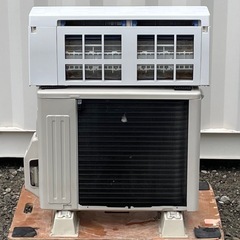 取付け可 ! !◇富士通 エアコン 10畳用 2017年 ノクリア 内部クリーン100V お掃除機能 AS-R28F 高圧洗浄済み！保証付き ! !の画像