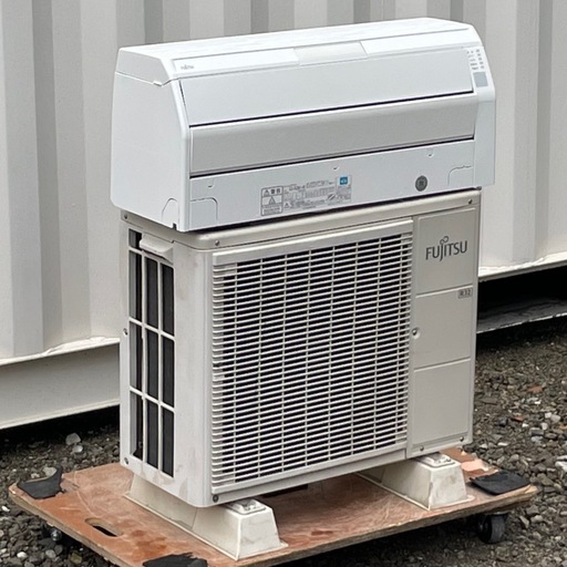 取付け可 ! !◇富士通 エアコン 10畳用 2017年 ノクリア 内部クリーン100V お掃除機能 AS-R28F 高圧洗浄済み！保