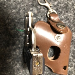 ピストル型のガスライターの画像