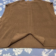 未使用ESSEME  ニットベスト XLサイズの画像