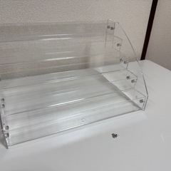 アクリル製5段CDラックの画像