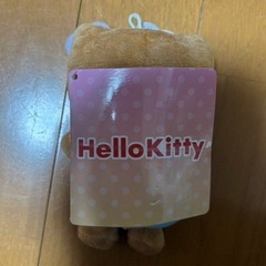 日焼けキティキーホルダーぬいぐるみの画像