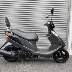 4295.低走行で即戦力　アドレスv125 バッテリー、ミラー、グリップ新品　千葉県柏市　即日配送、自走引き取りも可能の画像