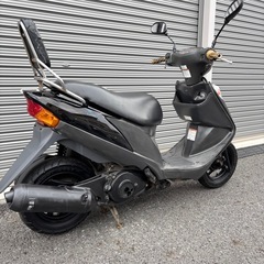 4295.低走行で即戦力　アドレスv125 バッテリー、ミラー、グリップ新品　千葉県柏市　即日配送、自走引き取りも可能の画像