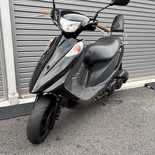 4295.低走行で即戦力　アドレスv125 バッテリー、ミラー、グリップ新品　千葉県柏市　即日配送、自走引き取りも可能