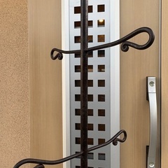 金属製 アイアン アンティーク ポールハンガー 洋服掛け ポール 服掛けの画像