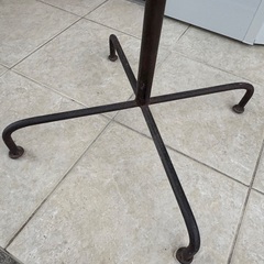 金属製 アイアン アンティーク ポールハンガー 洋服掛け ポール 服掛けの画像