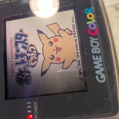 ゲームボーイ　カラー クリア　パープル クリア Nintendo CGB-001 GAMEBOY BOY GB 任天堂 COLORの画像