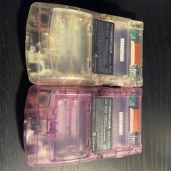 ゲームボーイ　カラー クリア　パープル クリア Nintendo CGB-001 GAMEBOY BOY GB 任天堂 COLORの画像