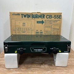イワタニ　IWATANI ツインバーナーCB-55E 廃盤品 希少 動作確認済の画像