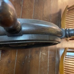舵　ハンドル　　インテリア　アンティークの画像