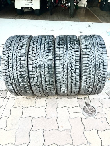 ミシュラン X-ICE スタッドレスタイヤ　BWAアルミホイールの4本