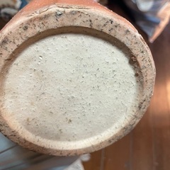 花瓶　茶　2の画像