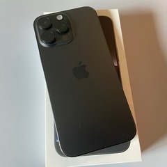 iPhone 16 Pro Max 512GB ブラックチタニウムの画像