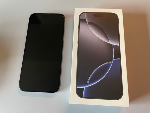 iPhone 16 Pro Max 512GB ブラックチタニウム