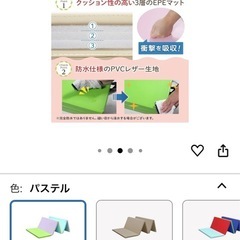折り畳みマットの画像
