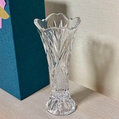 大丸　クリスタル一輪挿しの画像