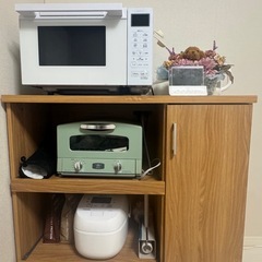 収納棚　キッチン収納の画像